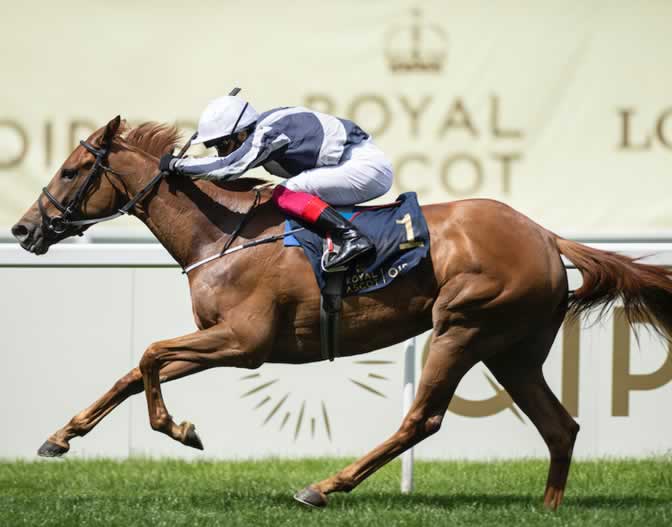 Alpine Star and Frankie Dettori win Coronation Stakes Royal Ascot 2020