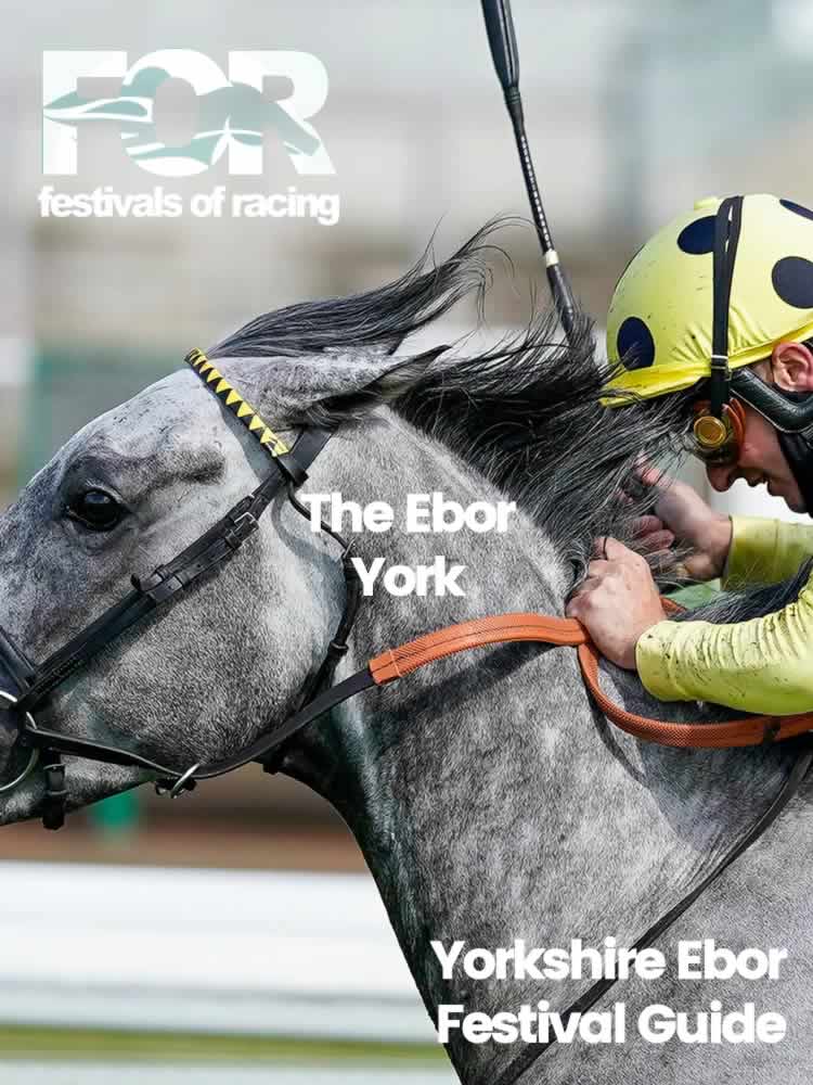 The York Ebor Festival banner
